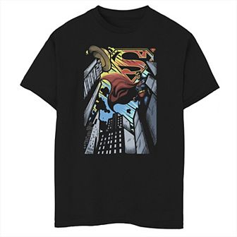 Boys 8-20 DC Fandome Superman Of Metropolis Poster Graphic Tee