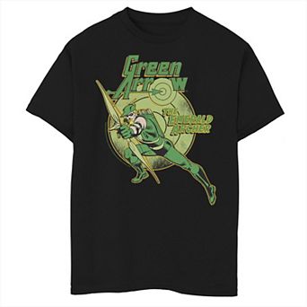 Boys 8-20 DC Comics Green Arrow Emerald Archer Graphic Tee