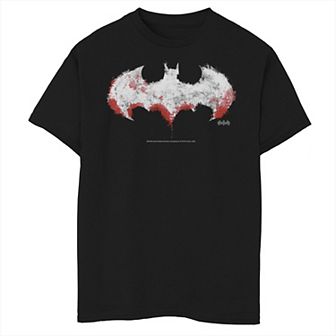 Boys 8-20 DC Fandome Batman Watercolor Logo Graphic Tee