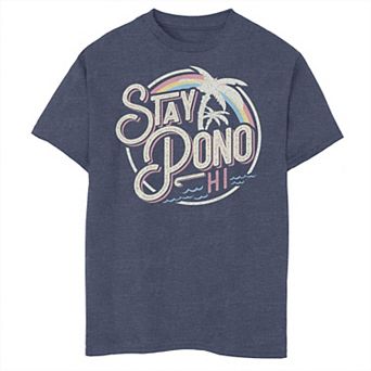 Boys 8-20 Stay Pono Beach Surf Graphic Tee