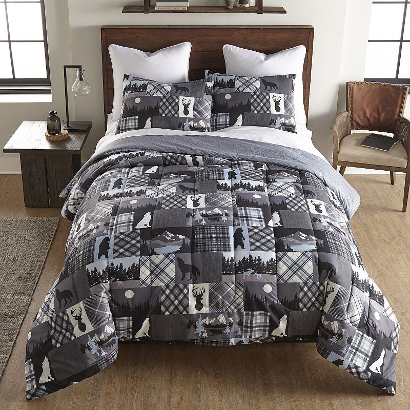 71516433 Donna Sharp Nightly Walk Comforter Set with Shams, sku 71516433