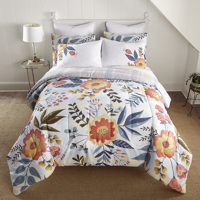 71516431 Donna Sharp Coral Crush Comforter Set with Shams,  sku 71516431