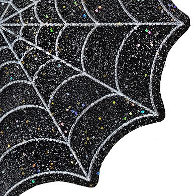 Celebrate Together™ Halloween Glitter Spiderweb Placemat