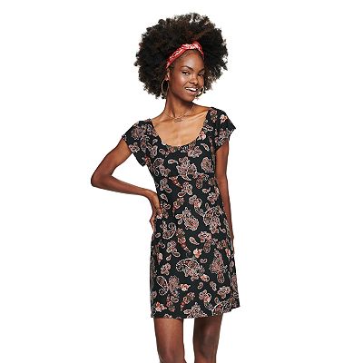 knee length dresses for ladies Umgee Tie Dye Raglan Sleeve Waffle Knit Mini Dress, Blue M main image 0