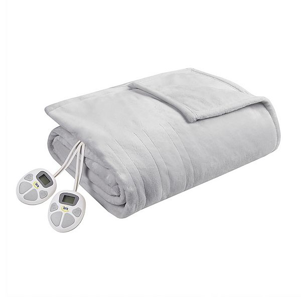 Heating Blanket, Thick Tufted Electric Blanket Throw With 6