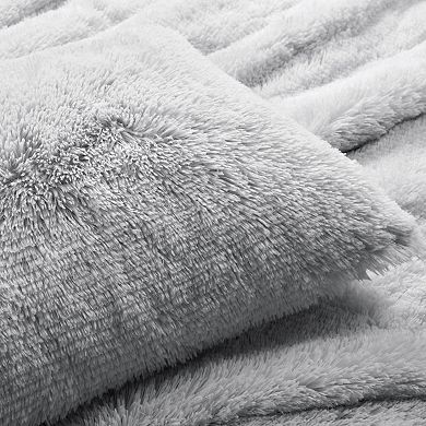 Lush Decor Emma Faux Fur Comforter Set with Shams