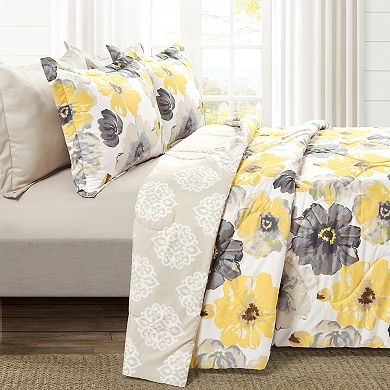 Lush Decor Leah Comforter Set with Shams