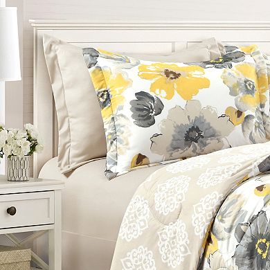 Lush Decor Leah Comforter Set with Shams