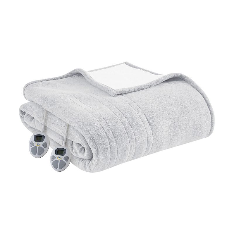 47709887 Serta Fleece to Sherpa Heated Electric Blanket, Li sku 47709887