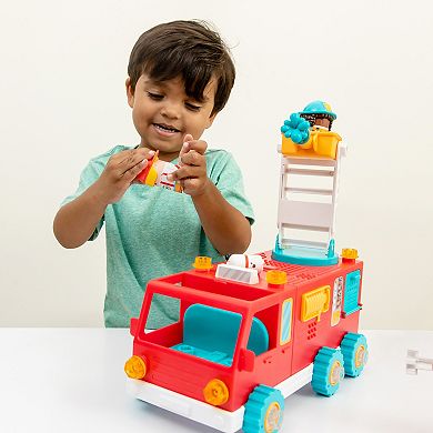 Educational Insights Design & Drill Bolt Buddies Fire Truck Toy