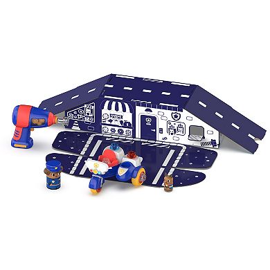 Educational Insights Design & Drill Bolt Buddies Police Motorcycle Toy