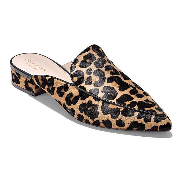 Cole haan 2024 leopard mules