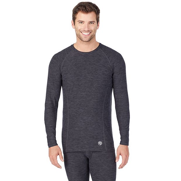 Big & Tall Climatesmart® by Cuddl Duds Midweight ClimateSport Performance  Base Layer Crew Top