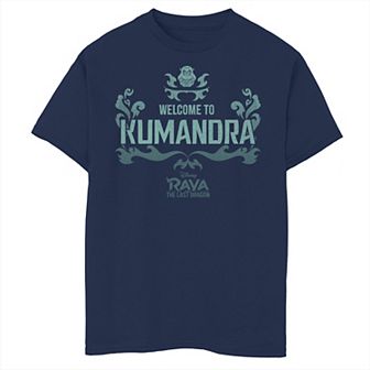 Disney's Raya And The Last Dragon Boys 8-20 Welcome To Kumandra Graphic Tee