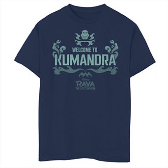 Disney's Raya And The Last Dragon Boys 6-20 Welcome To Kumandra Graphic Tee