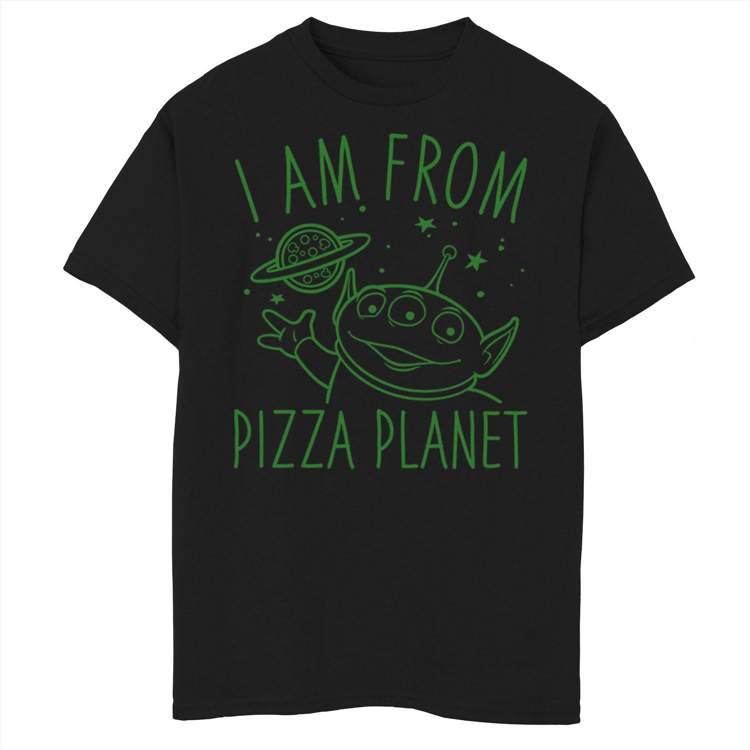 Image for Disney / Pixar 's Toy Story Boys 8-20 Neon Green Aliens Pizza Planet Graphic Tee at Kohl's.