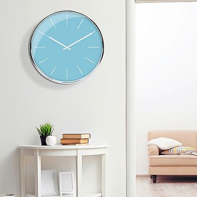Stonebriar Collection Modern Dot Round Wall Clock