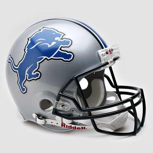 Riddell Detroit Lions Collectible On-Field Helmet