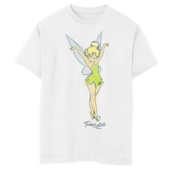 Disney's Peter Pan Boys 8-20 Tinker Bell Watercolor Sketch Graphic Tee