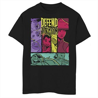 Disney's Raya And The Last Dragon Boys 6-20 Defend The Kingdom Graphic Tee