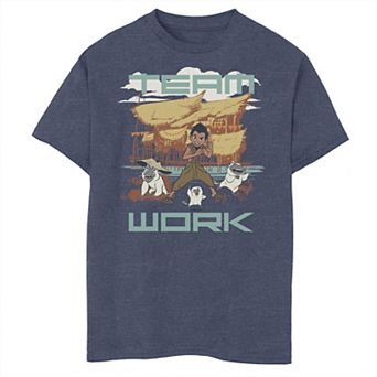 Disney's Raya And The Last Dragon Boys 6-20 Team Work Graphic Tee