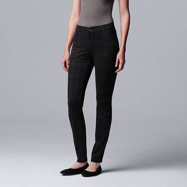 simply vera wang skinny pants