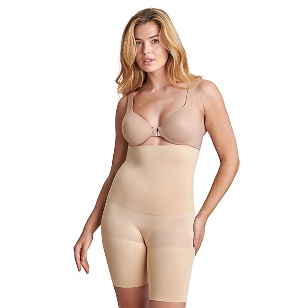 Hot Plus Size Girl Nude - Plus Size RED HOT by SPANXÂ® High-Waist Mid-Thigh Ultra-Firm Control Slimmer  FS4015