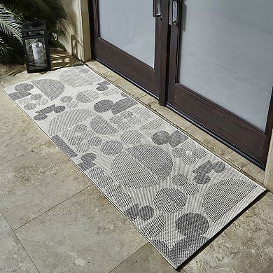 Disney's Mickey Mouse Spheres Indoor Outdoor Rug