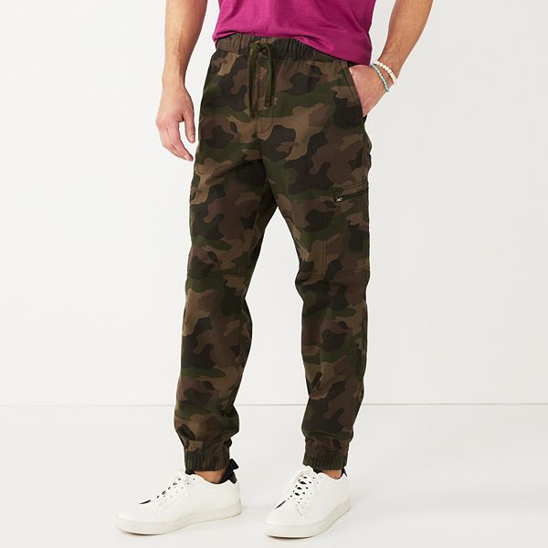 Men s Sonoma Goods For Life Zip Cargo Jogger Pants