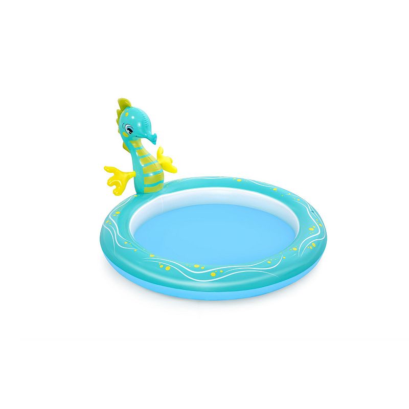 Bestway H2OGO! Seahorse Sprinkler Pool, Multicolor
