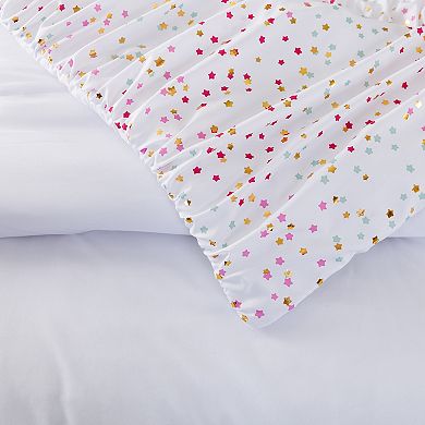 Urban Playground Iridescent Stars Comforter Set with Shams