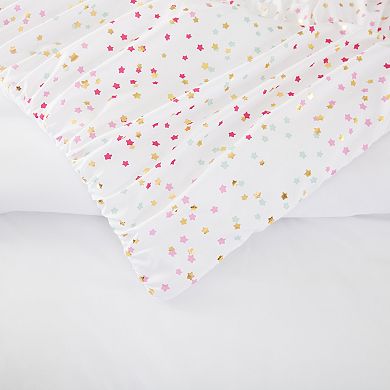 Urban Playground Iridescent Stars Comforter Set with Shams