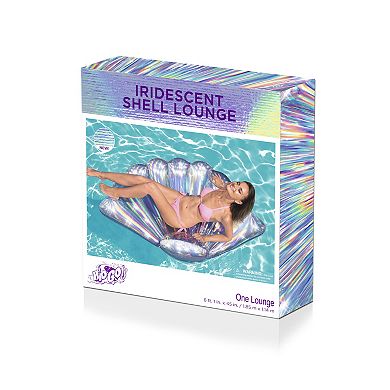 Bestway H2OGO! Iridescent Shell Lounge Pool Float