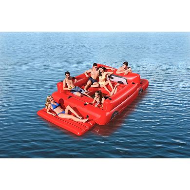 Bestway H2OGO! Giant Red Truck Party Island Float