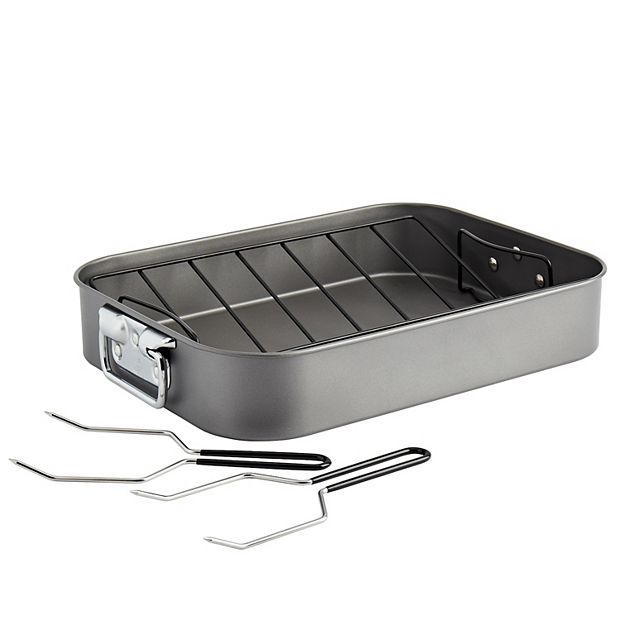 Food Network™ 16-in. Hard-Anodized Nonstick Roaster