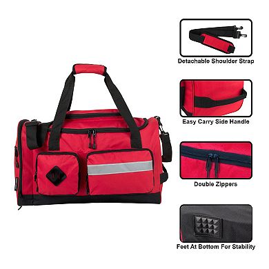 Summit Ridge 20 Cargo Duffel Bag with Reflective Strip