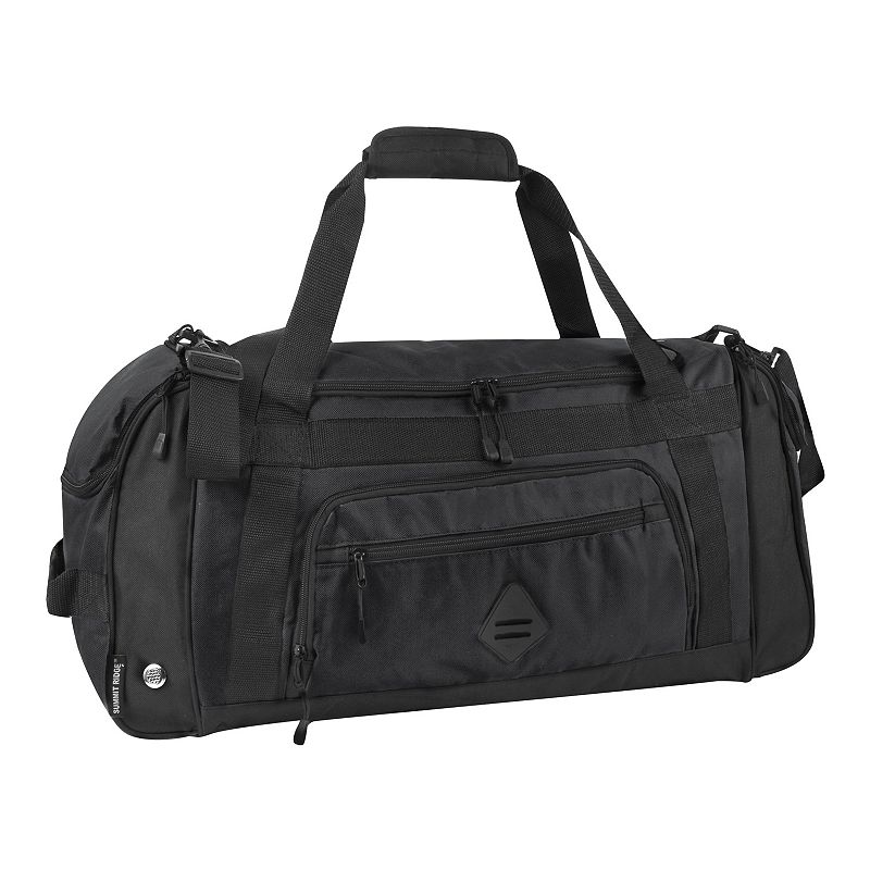 Summit Ridge 24 Cargo Duffel Bag, Black