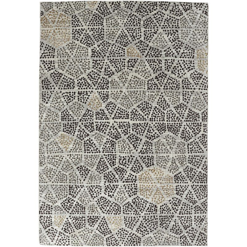 Mohawk Home Inspirations Graphic Points by Scott Living Rug, Brown, 5X8 Ft