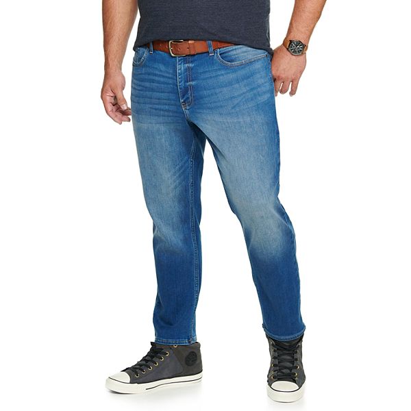 Big & Tall Sonoma Goods For Life® Knit Straight-Leg Jeans