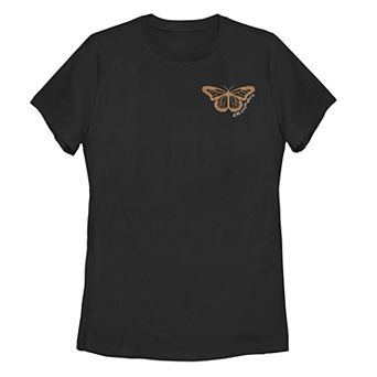 Juniors' From Here Butterfly Tee