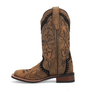 Laredo Bouquet Women's Leather Western Boots