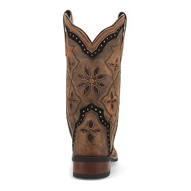 Laredo Bouquet Women's Leather Western Boots