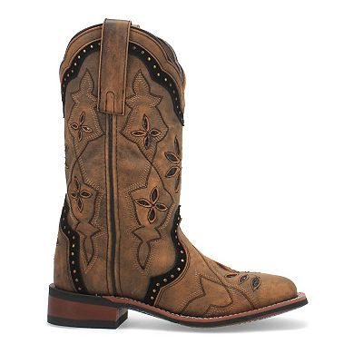 Laredo Bouquet Women's Leather Western Boots