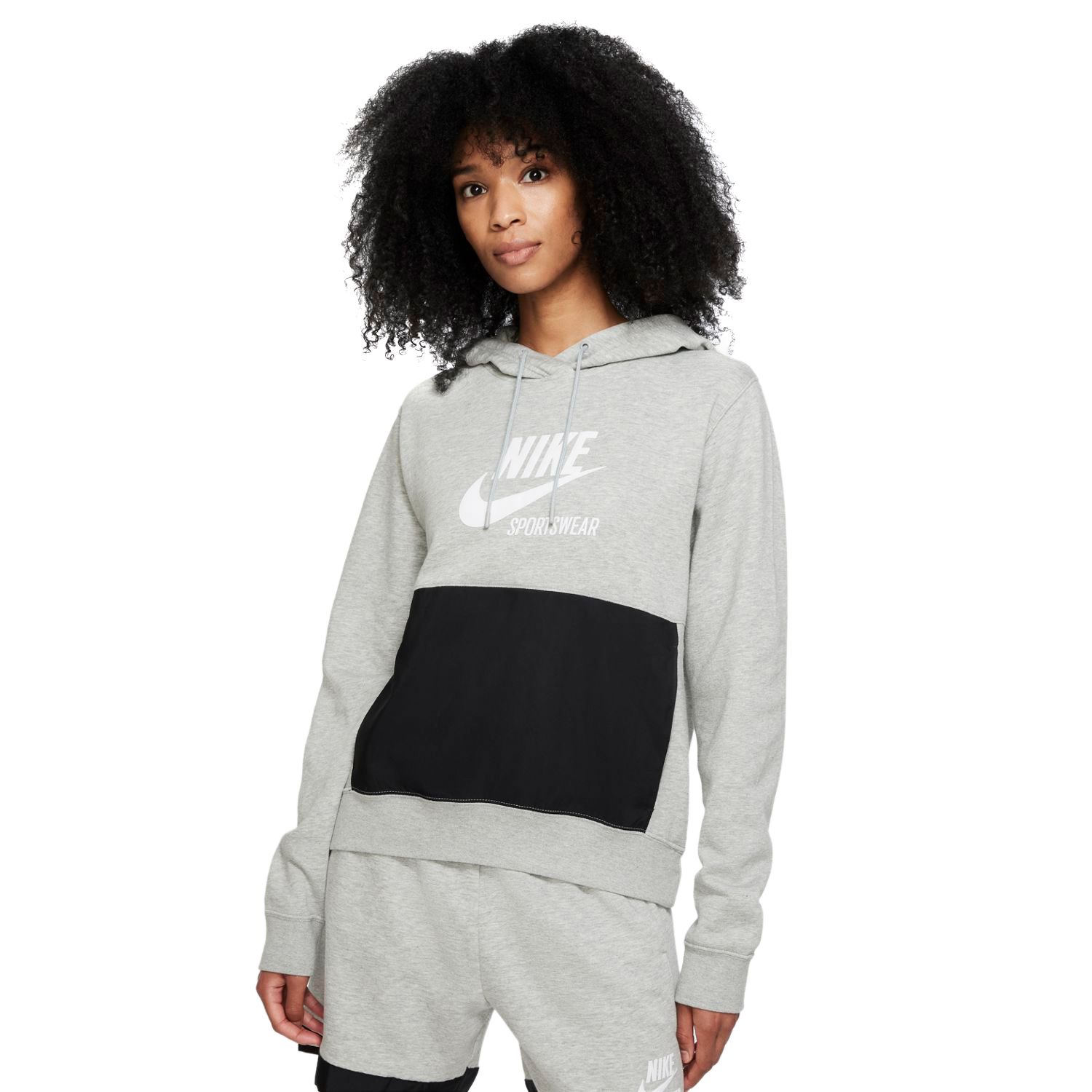 grey nike hoodie