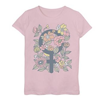 Girls 7-16 Female Made Floral Tee