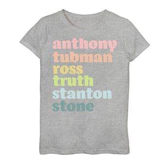 Girls 7-16 american Women Text Tee