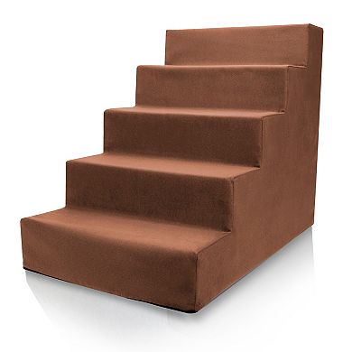 Precious Tails High Density Foam 5 Steps Pet Stairs