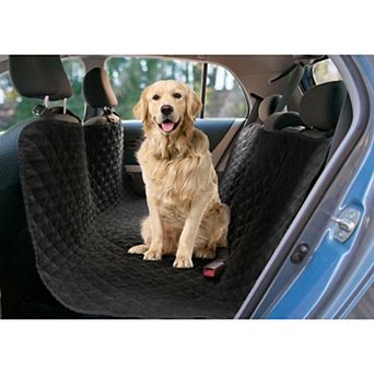 Precious Tails Quilted Pet Car Back Seat Protector