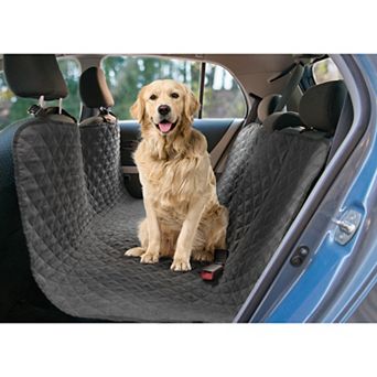 Precious Tails Quilted Pet Car Back Seat Protector