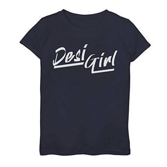 Girls 6-16 Desi Girl Graphic Tee